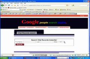 How to use Google people search engine, a great  people finder. Find a person