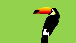 Toucan - An Animal Made on Microsoft PowerPoint 2010