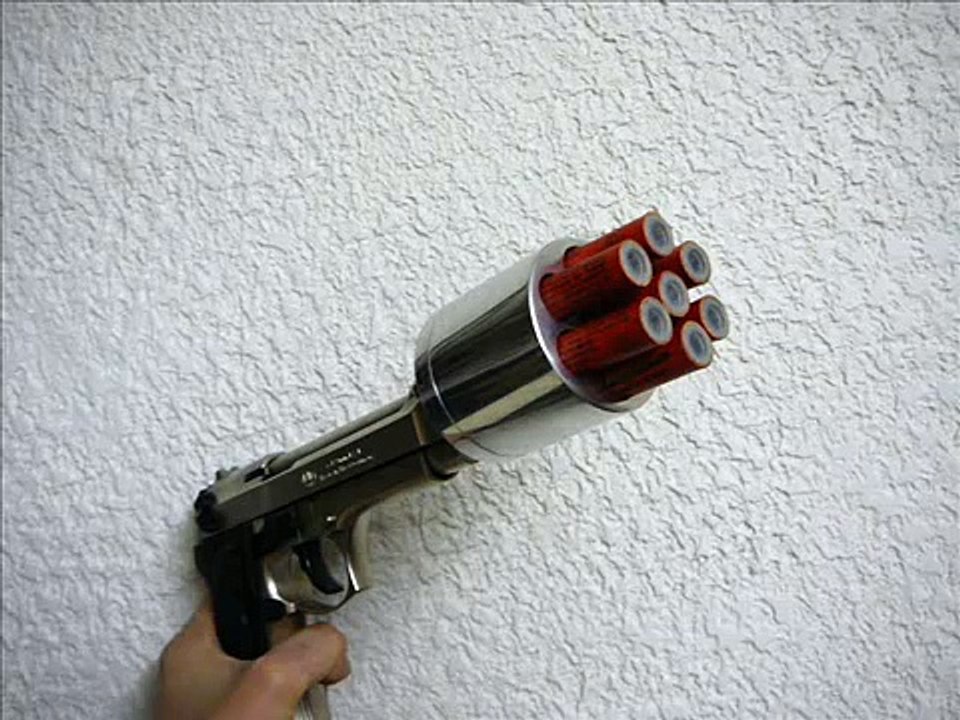 7 Fach Abschussbecher mit Starenschreck, Vogelschreck