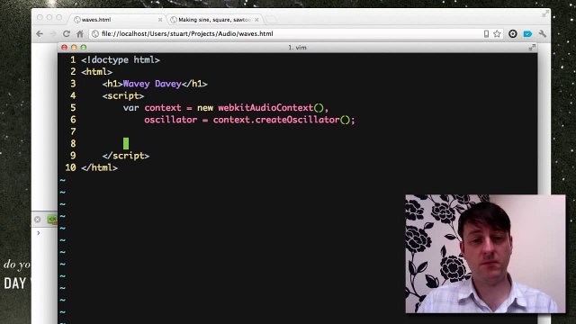 Making waves using the Web Audio API