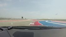 2:22.73 lap time at COTA   Judd's E85 Nissan GTR 2nd session Inside Cam 08 28 15