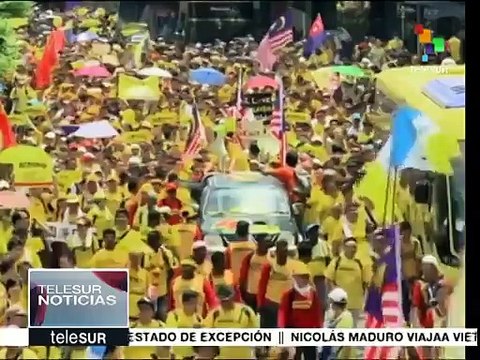 Malasia: miles se manifiestan por elecciones libres y justas
