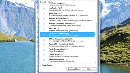 Off-the-Record (OTR) Encryption for Instant Messaging in IM+ Pro7, Pidgin and Adium
