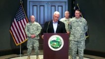 1: Governor, Adj. General Discuss Authorizing Arming of Natl Guard at Facilities, Recruiting Offices