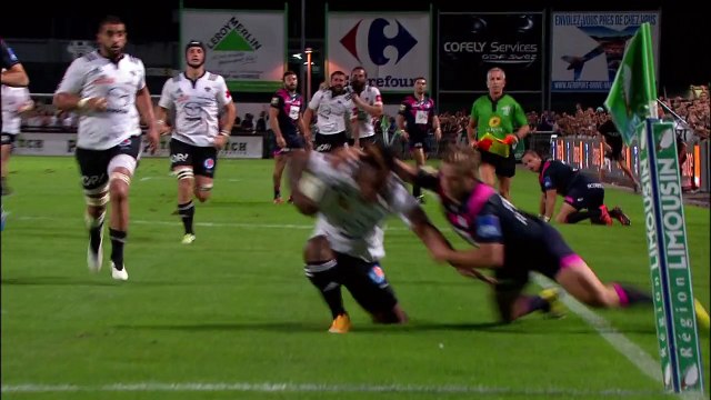 TOP14 - Brive - Stade Français : 22-13 - ESSAI Avenisi VASUINUBU (PAR) - Saison 2015/2016