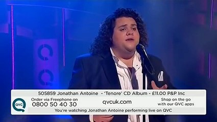 Watch Jonathan Antoine's amazing live performance of Love Changes Everything