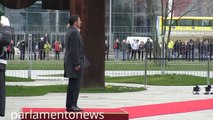 BERLINO RENZI AL VERTICE INTERGOVERNATIVO CON MERKEL