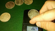 Simple test for Morgan  silver dollars.