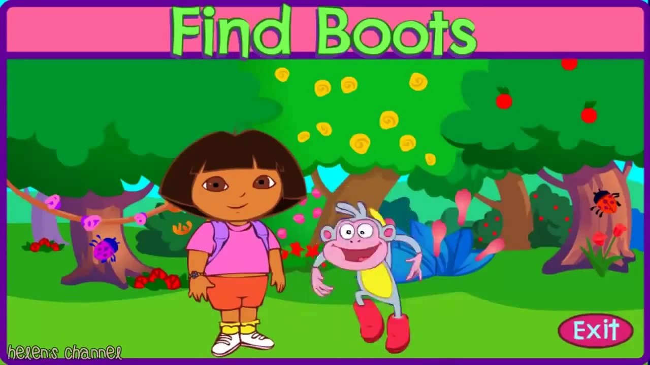 Dora The Explorer Dora finds Boots Full Game cartoon Episode in English 2014