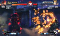 Batalla de Ultra Street Fighter IV: Evil Ryu vs Guile