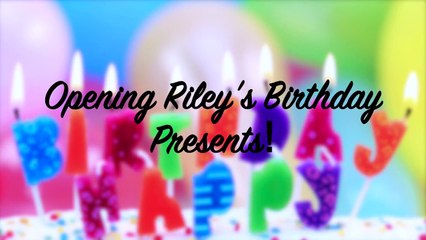 OPENING RILEYS BIRTHDAY PRESENTS! MONSTERS INC AND SOFIA THE FIRST! | LIFEOFRILEY