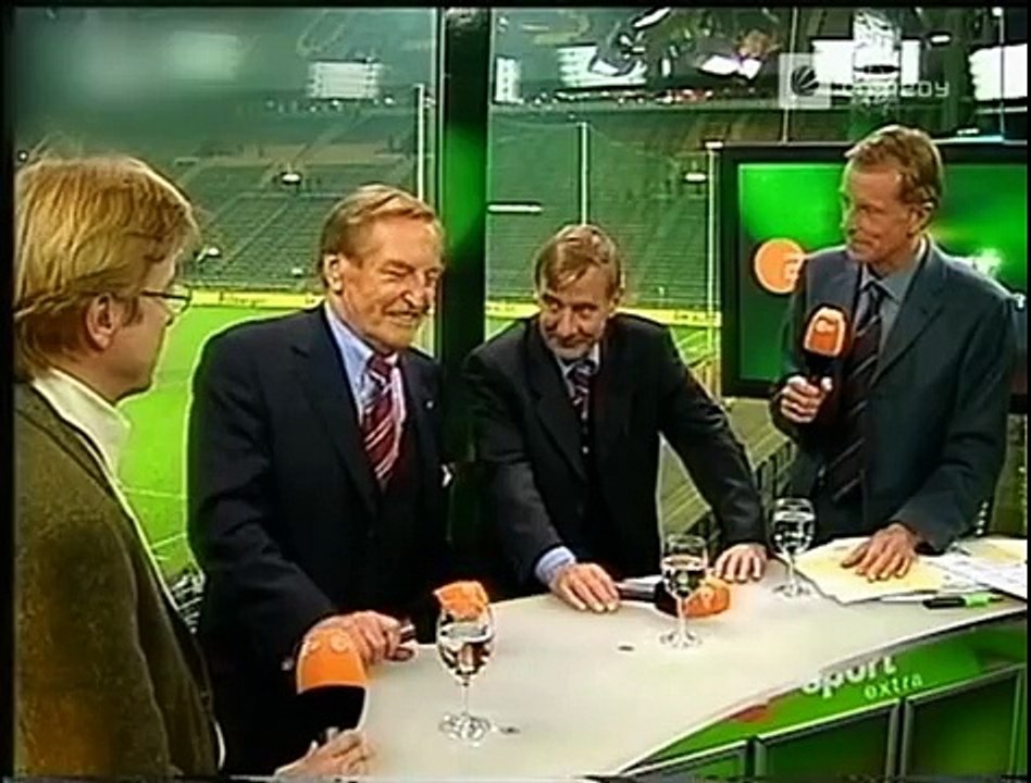 Die Harald Schmidt Show - Gerhard Mayer Vorfelder - Immer Voll äh voll da