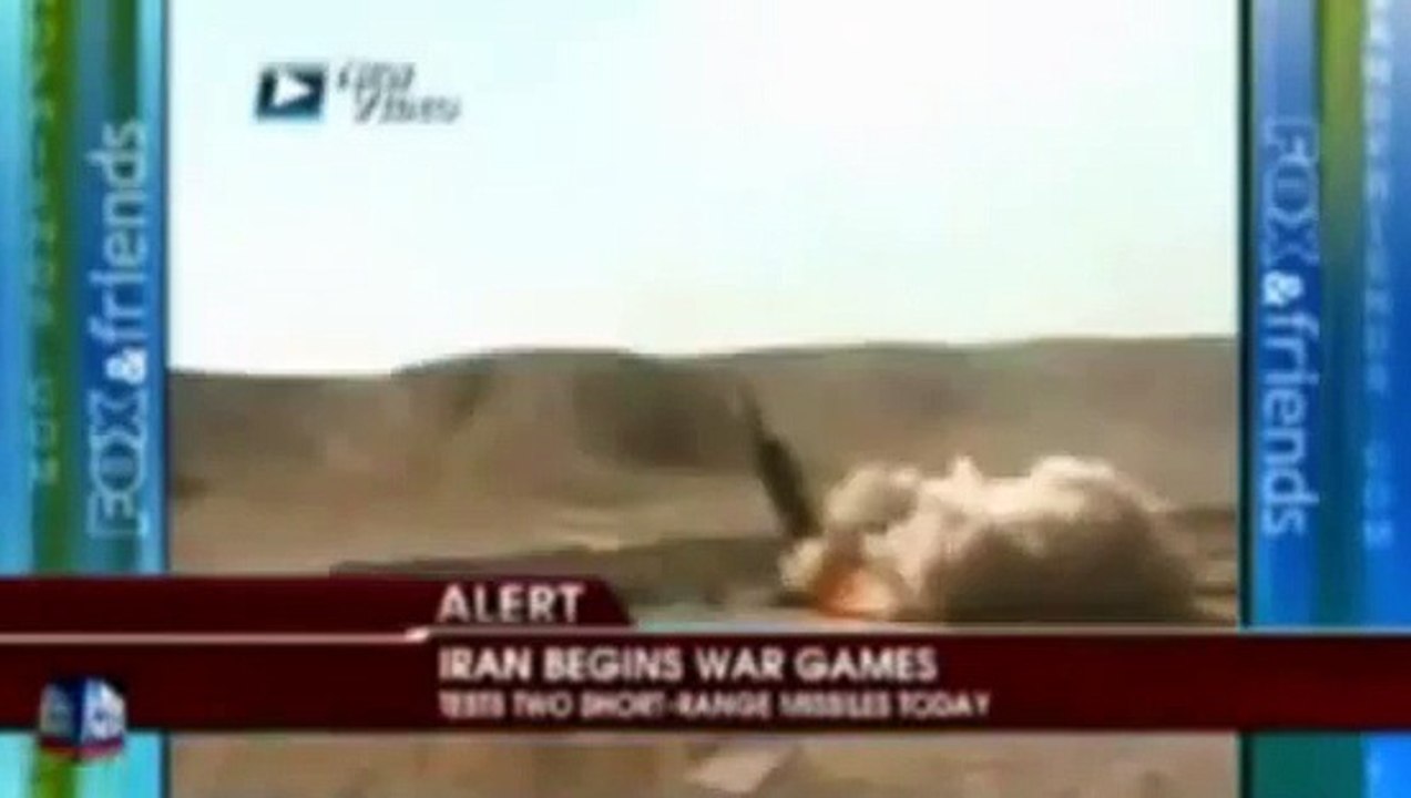 UFO Captan un OVNI siguiendo lanzamiento de misiles en Irán