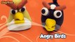 Angry birds 1 Red, Bomb and Chuck, Polymer clay tutoria