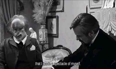 The Elephant Man cup of tea scene