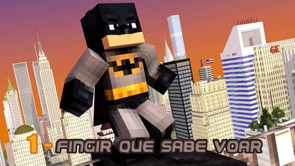 5 COISAS QUE O BATMAN FARIA NO MINECRAFT