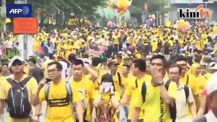 Visual AFP - rangkuman hari pertama BERSIH 4