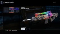 Black Ops 3 - How to Make RAINBOW Camo in Paintshop! Rainbow Camo Tutorial