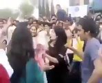 Girls & Boys dancing together in punjab university