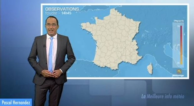 Forts orages sur le Nord-Pas-de Calais