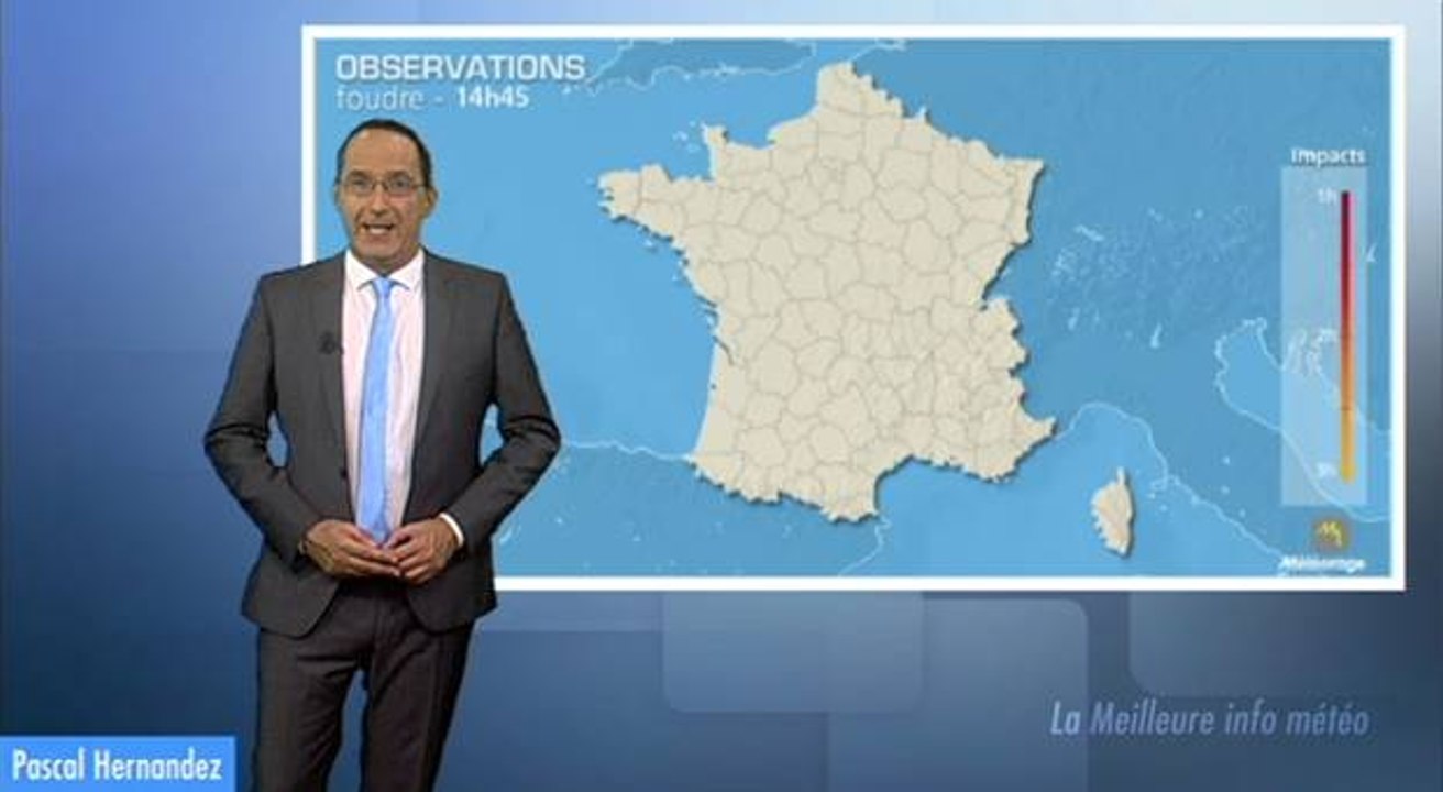 Forts orages sur le Nord-Pas-de Calais