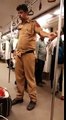 Drunk Delhi police cop in Delhi Metro