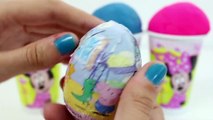 Minnie Mouse Ice Creams Minnie Mouse Play-Doh Eggs Surprise Eggs Peppa Pig Masha and The Bear Videos