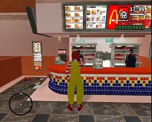 GTA McDonald´s toma un dia Libre Loquendo