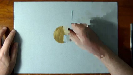 How I draw a perfectly fried egg