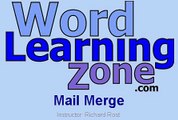 Microsoft Word: Mail Merge