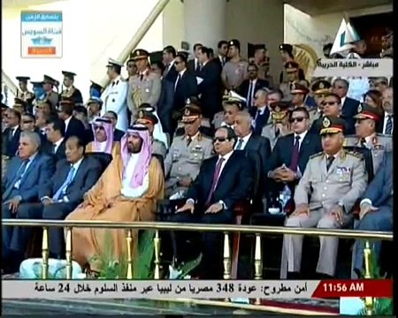 الرئيس السيسي يشهد حفل تخريج دفعة جديدة من الكلية الحربية ج8 30-7-2015