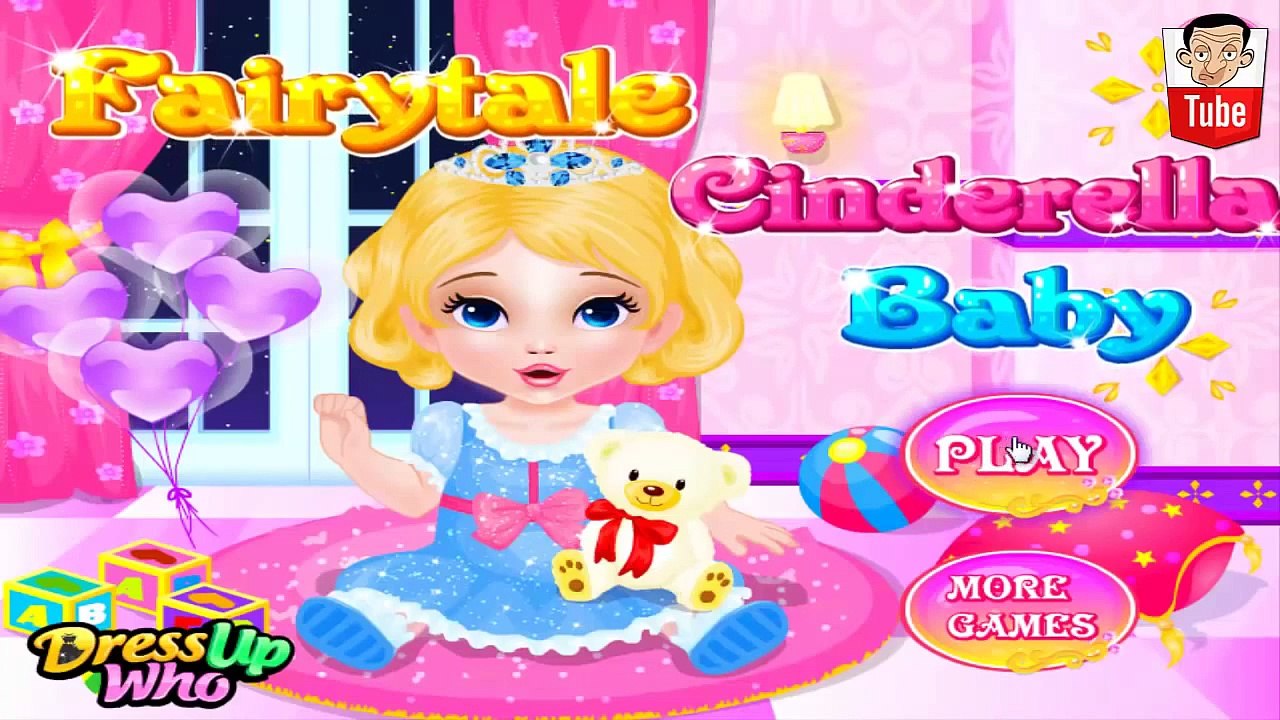 ᴴᴰ ღ Fairytale Cinderella Baby ღ | Princess Cinderella Baby Wash & Dress Up | Baby Games (ST)