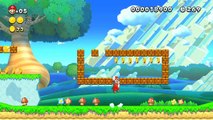 New Super Mario Bros. Wii U Walkthrough - Part 1 Acorn Plains Let's Play WiiU Gameplay Commentary