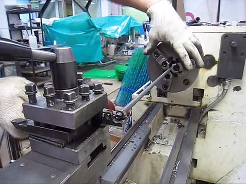 Fast Spring making on a lathe