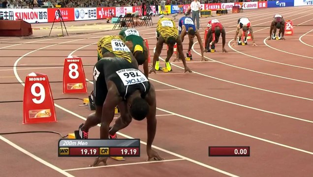 Usain Bolt Wins Men's 200m Final IAAF World Championship 2015