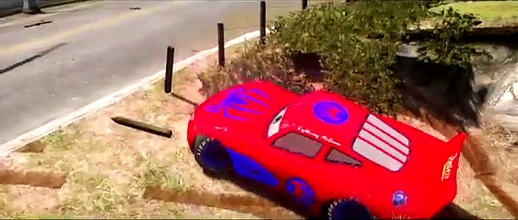Lightning McQueen Spiderman Ramone Dinoco & Mickey Mouse & Hulk (Marvel) have Fun Disney Pixar Cars