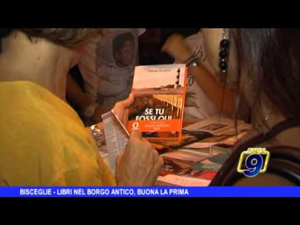 BISCEGLIE | Libri nel Borgo Antico, buona la prima