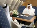 مقابلة مع سمو الامير الشيخ صباح الاحمد في الطائرة 1-7
