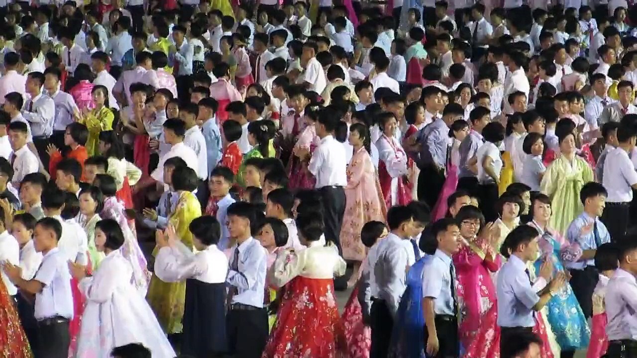 North Korea - 15-August-2015 - Liberation Day Mass Dances