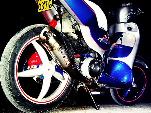 Aprilia Scarabeo Red Bull Racing Tuning