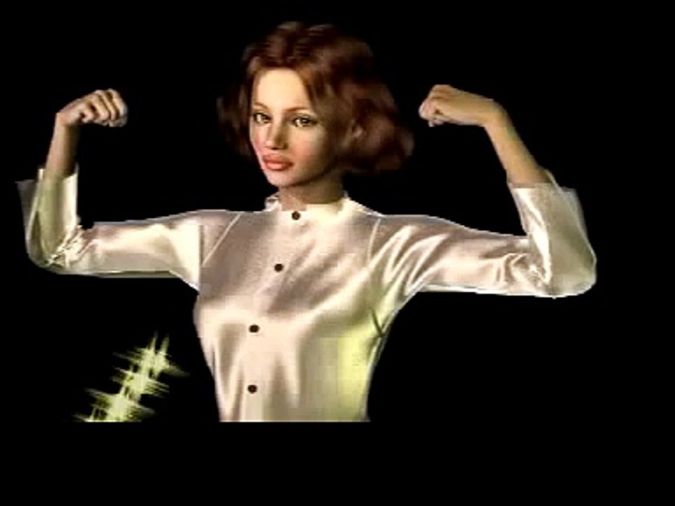 Dynamic Growing Woman