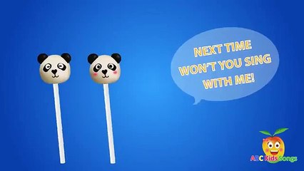 ABC Song for Baby   Panda Bear Cake Pops ABC for Kids   Nursery Rhymes Songs for