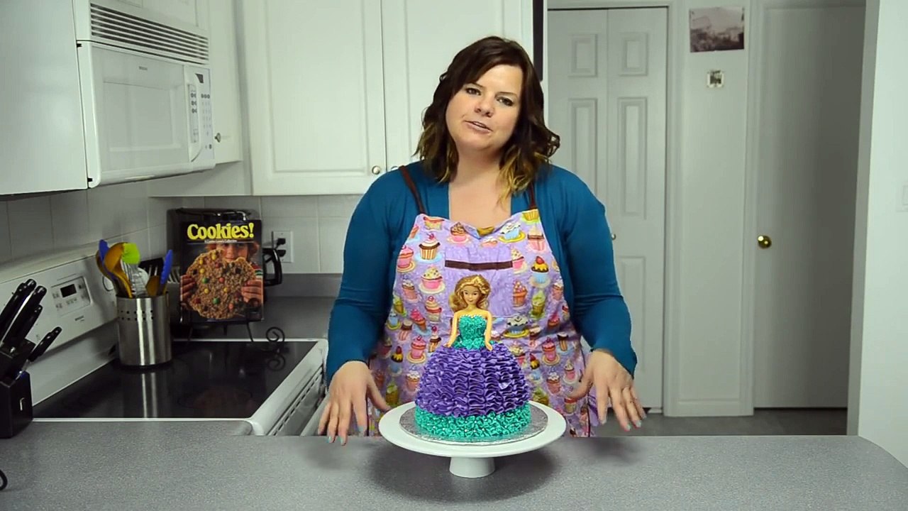 Barbie Cake   Princess Cake  How to Make a Barbie Cake by Cookies Cupcakes and Cardio