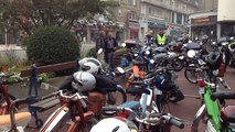 85 mobylettes au départ pour la balade du moto club Virois