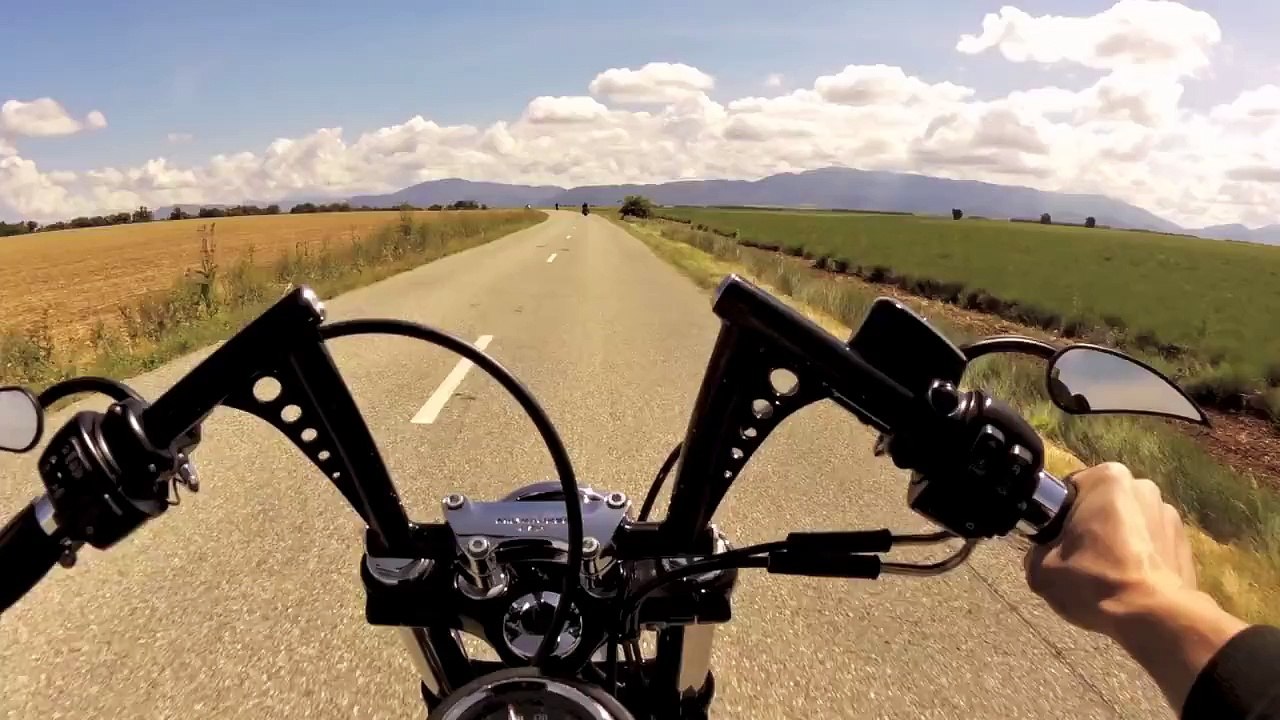 A Road Trip Harley Davidson Through The South Of France
