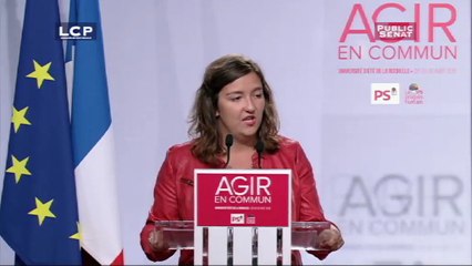 La présidente des jeunes socialistes invite à observer un temps de silence pour les migrants