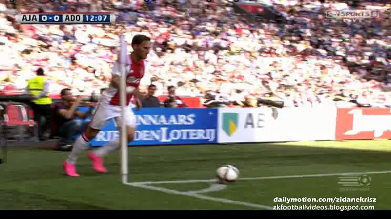 Anwar El Ghazi Big Chance | Ajax Amsterdam v. ADO Den Haag - Eredivisie 30.08.2015 HD