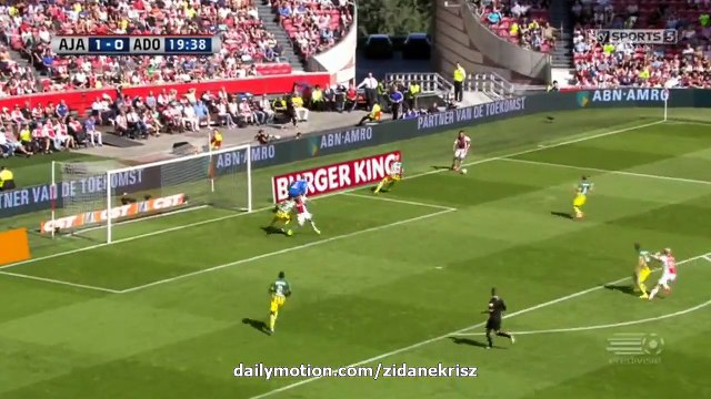 Davy Klaassen 2_0 HD _ Ajax Amsterdam v. ADO Den Haag - Eredivisie 30.08.2015 HD