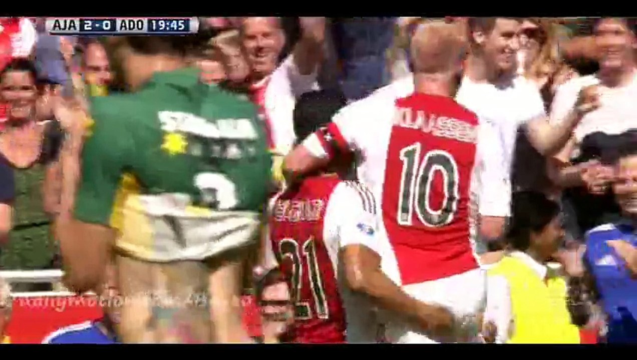 Klaassen Goal - Ajax 2-0 ADO Den Haag - 30-08-2015