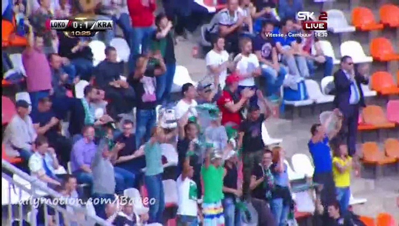 Fëdor Smolov Goal - Lokomotiv Moscow 0-1 Krasnodar - 30-08-2015